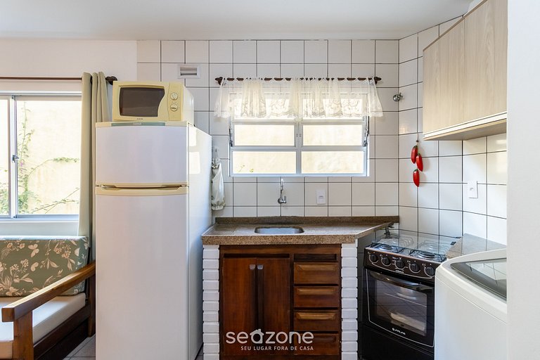 Bonito apt c/ parrilla, cerca de la playa. BOU0101