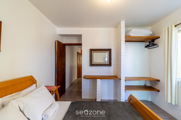 Bonito apt c/ parrilla, cerca de la playa. BOU0101