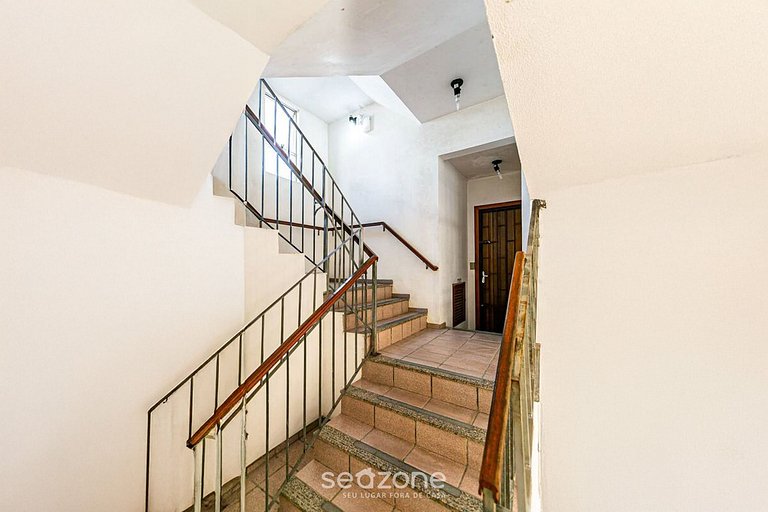 Bonito apt c/ parrilla, cerca de la playa. BOU0101