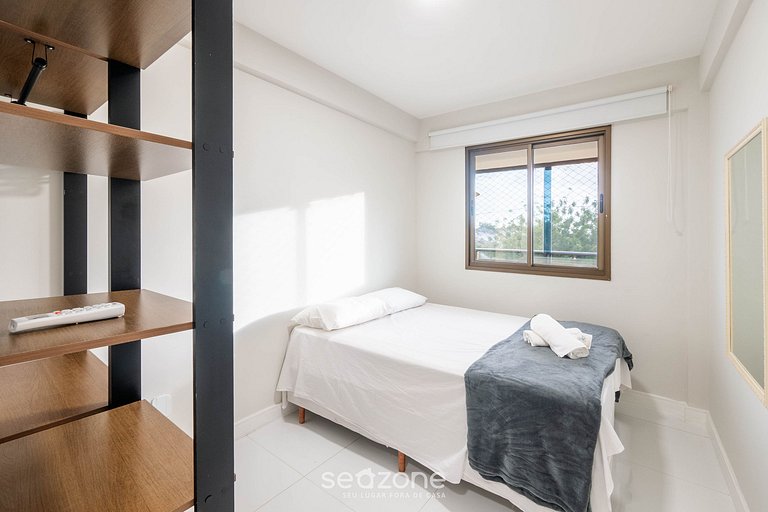 Apto 2 quartos c vista pro parque na Praia JSM0103