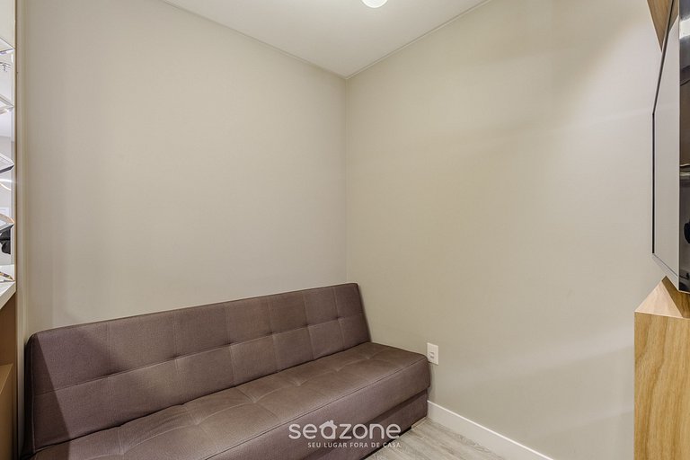 Depto en cond. c/ piscina a 350m del mar - IFT1208