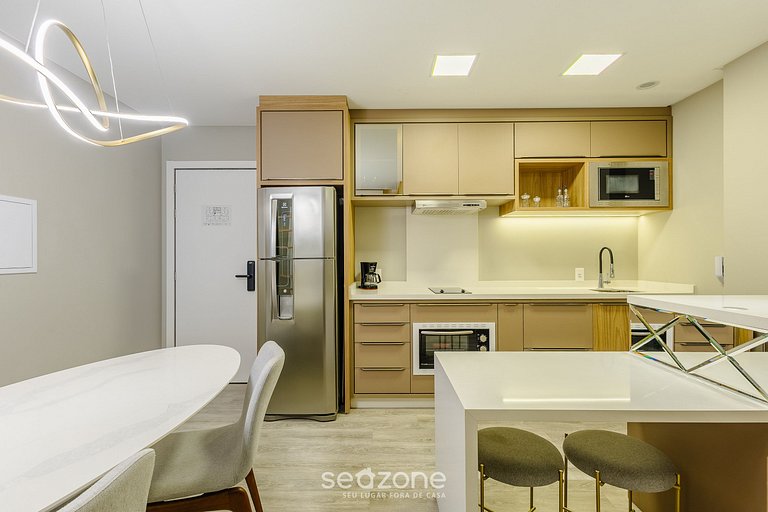 Apto em cond. c/ piscina a 350m da Praia - IFT1208