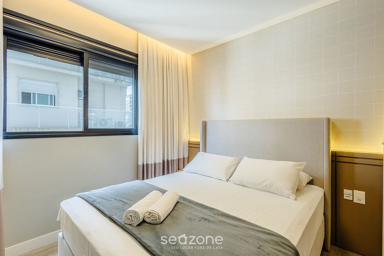 Depto en cond. c/ piscina a 350m del mar - IFT1208