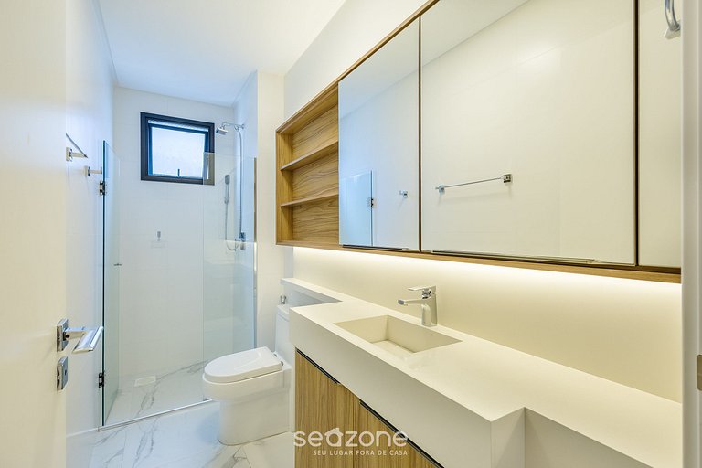 Depto en cond. c/ piscina a 350m del mar - IFT1208