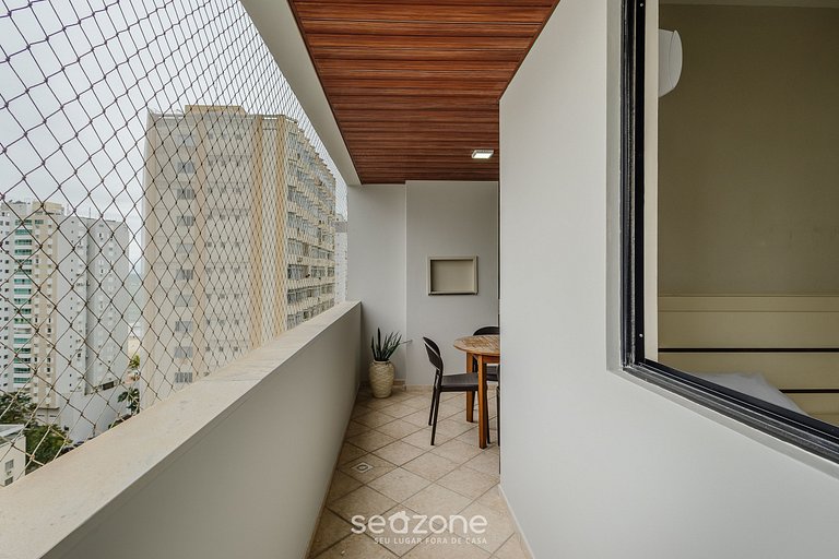 Apto c/ balcón y parrilla a 200m del mar RDT1004