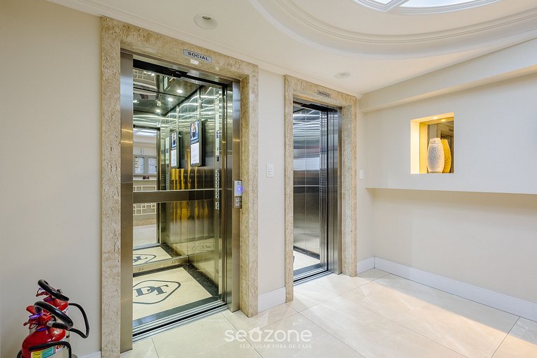 Apto c/ balcón y parrilla a 200m del mar RDT1004