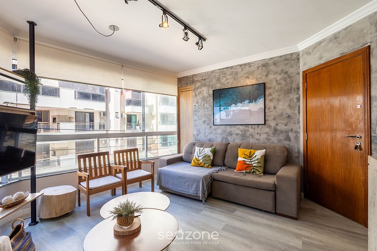 Apto con balcón y parrilla a 30m del mar RDM0101