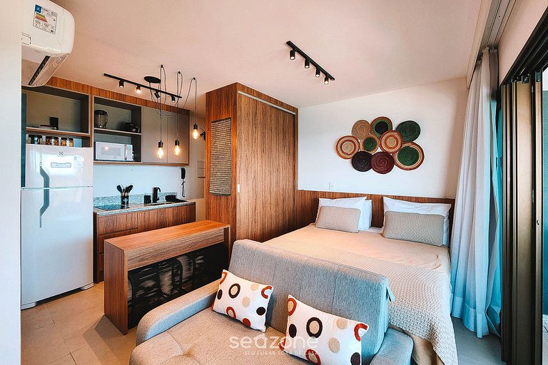 Increíble studio frente al mar con balcón SPB0502