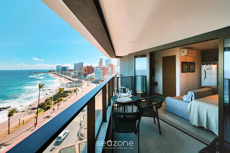 Increíble studio frente al mar con balcón SPB0502