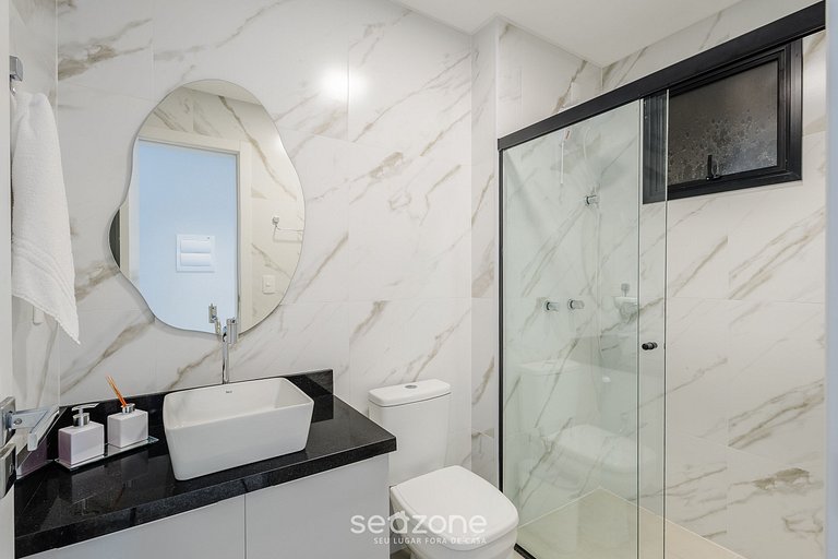 Apto c/ Churrasqueira a 700m da Praia VNV0801