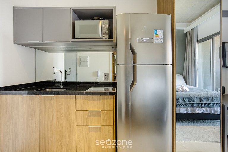 Estudio en Cond. c/ Piscina en Paraíso ONP1701