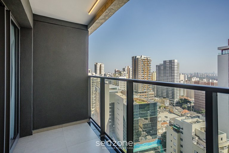 Estúdio em Cond. c/ Piscina em Paraíso ONP1701