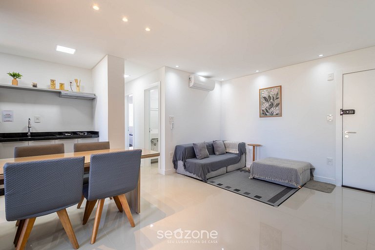 Apto c/ Churrasqueira a 400m da Praia CARA0501