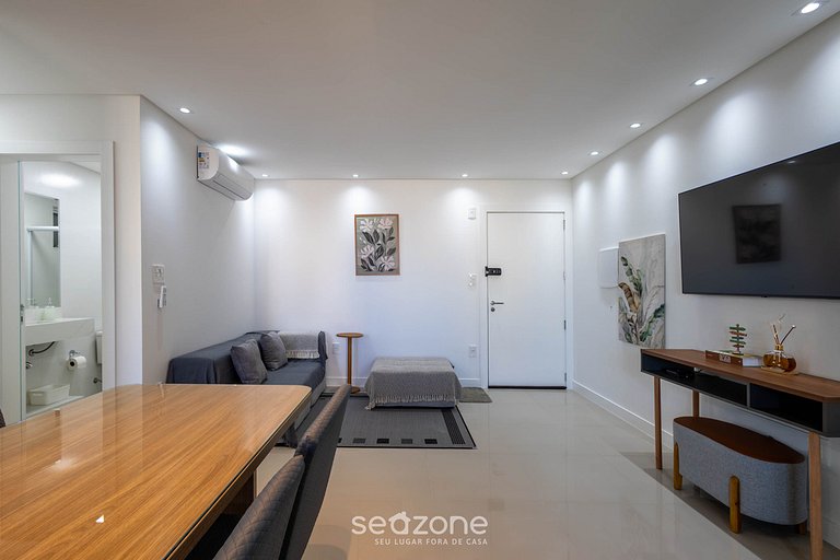 Apto c/ Churrasqueira a 400m da Praia CARA0501