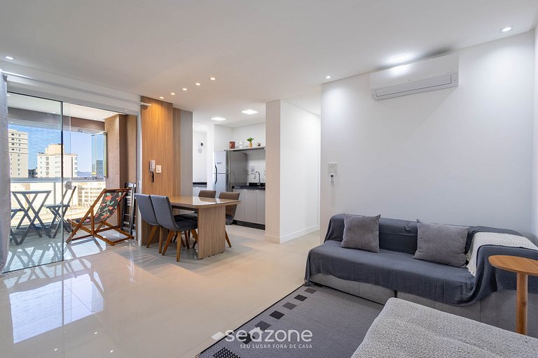 Apto c/ Churrasqueira a 400m da Praia CARA0501