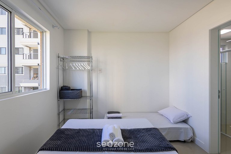 Apto c/ Churrasqueira a 400m da Praia CARA0501