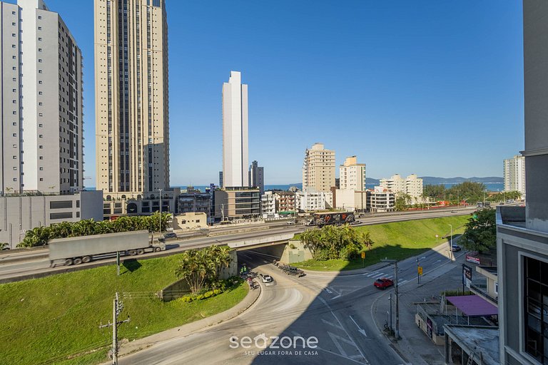 Apto c/ Churrasqueira a 400m da Praia CARA0501