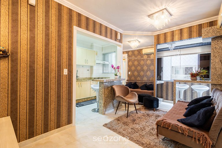 Apto 1 dormitorio 400 m de playa en BC | CEV1206