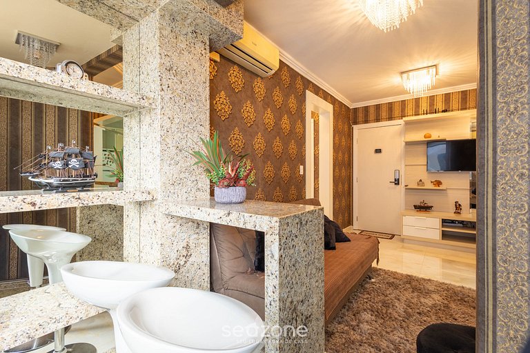 Apto 1 dormitorio 400 m de playa en BC | CEV1206