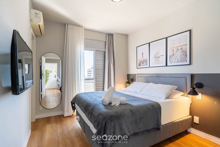 Cómodo apartamento en el centro de Floripa RBH806