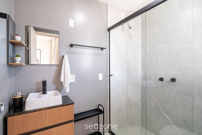 Cómodo apartamento en el centro de Floripa RBH806