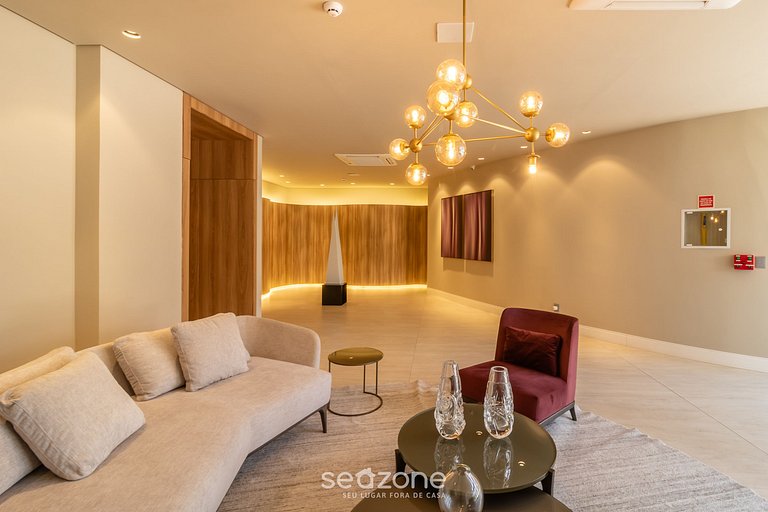 Apto en condo c/ piscina y parrilla priv. TSO0313