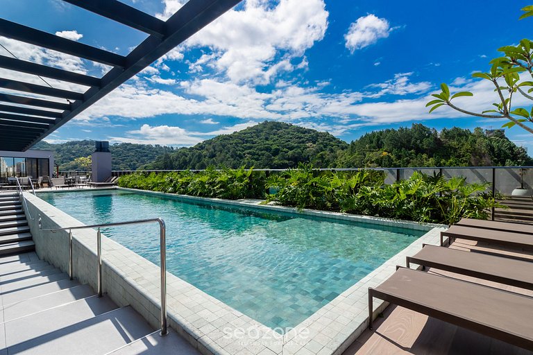 Edificio con piscina al lado de Balneário Shopping en BC - T