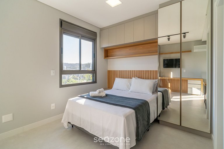 Studio en cond. totalmente equipado c gim. TRC0507