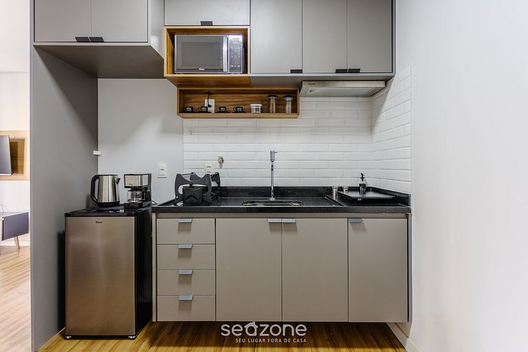 Apto en edificio c/ piscina en Bela Vista BVA0303