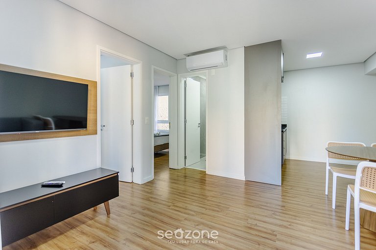 Apto em prédio c/ piscina no Bela Vista - BVA0303