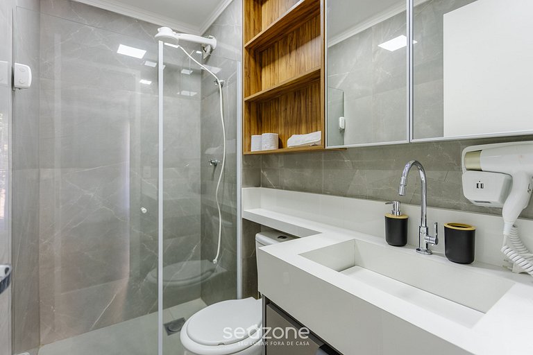 Apto em prédio c/ piscina no Bela Vista - BVA0303