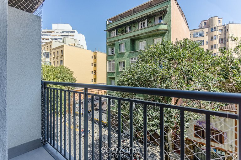 Apto em prédio c/ piscina no Bela Vista - BVA0303