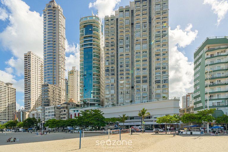 Apto Vista Mar Lateral em Frente à Praia IPTR0241