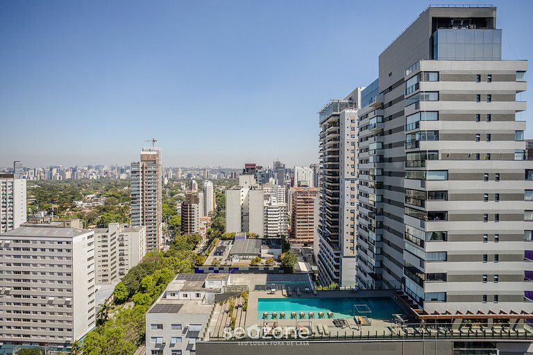 Moderno c/ piscina e acesso fácil ao Metrô FRE2112