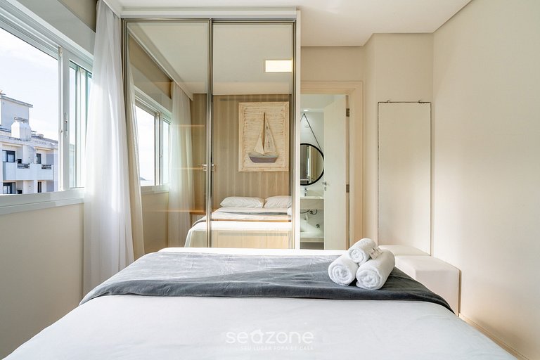 Apto c/ Vista Mar em Frente à Praia PGL0301