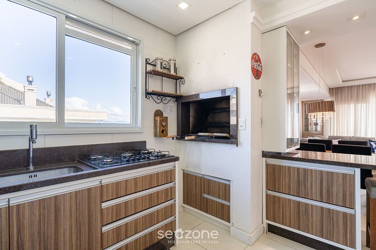 Apto c/ Vista Mar em Frente à Praia PGL0301