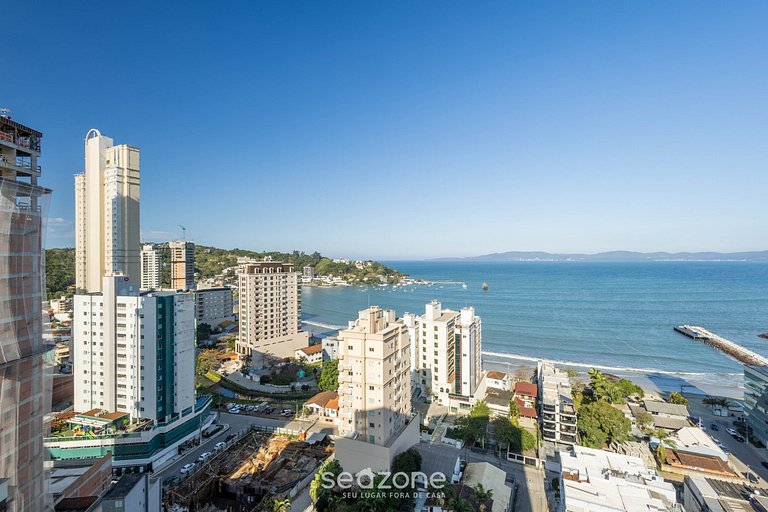 Depto con balcón, parrilla y vista al mar MHF1808
