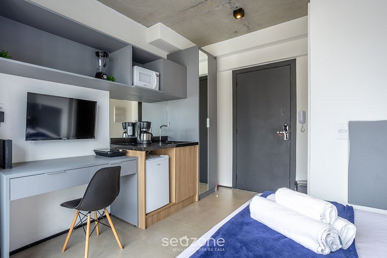 Estudio c/ balcón en Bela Vista | VNU1613