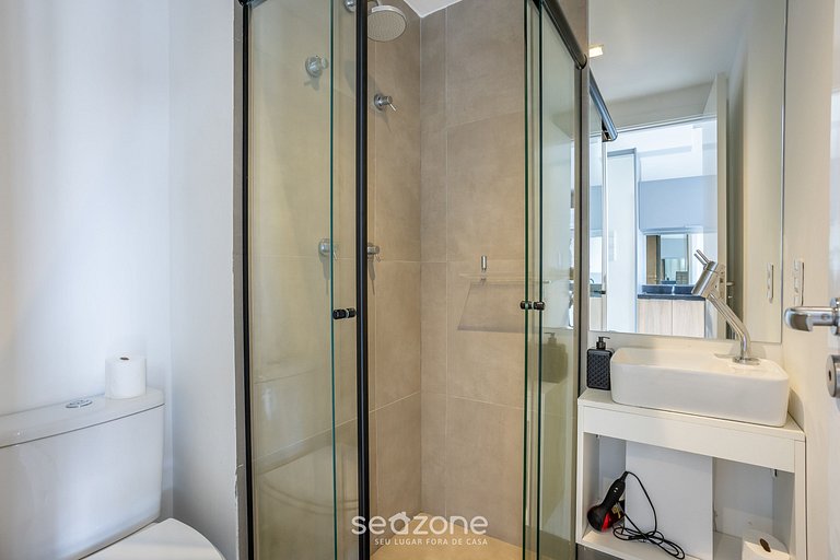 Studio c/ varanda no Bela Vista | VNU1613