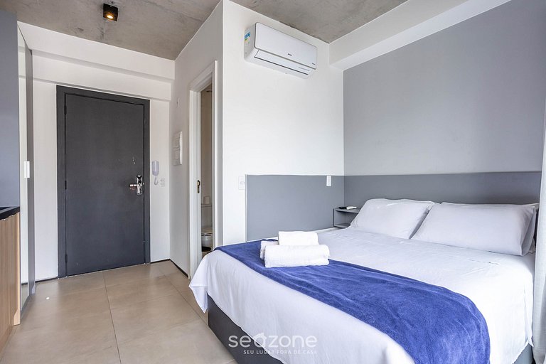 Studio c/ varanda no Bela Vista | VNU1613