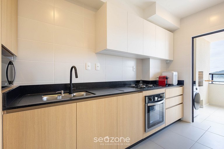 Ap 2 hab. c/balcón, barb. y vista al mar SKL1204