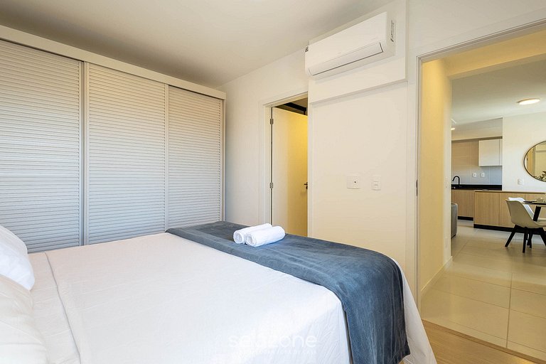 Ap 2 hab. c/balcón, barb. y vista al mar SKL1204