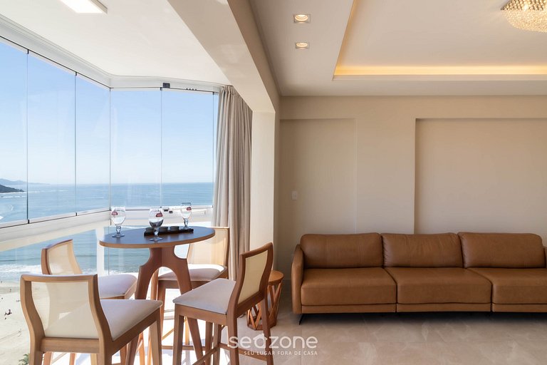 Apto Vista Mar Lateral em Frente à Praia IPTR0241