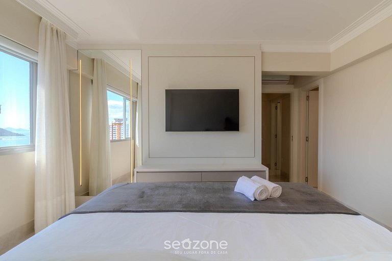 Apto Vista Mar Lateral em Frente à Praia IPTR0241