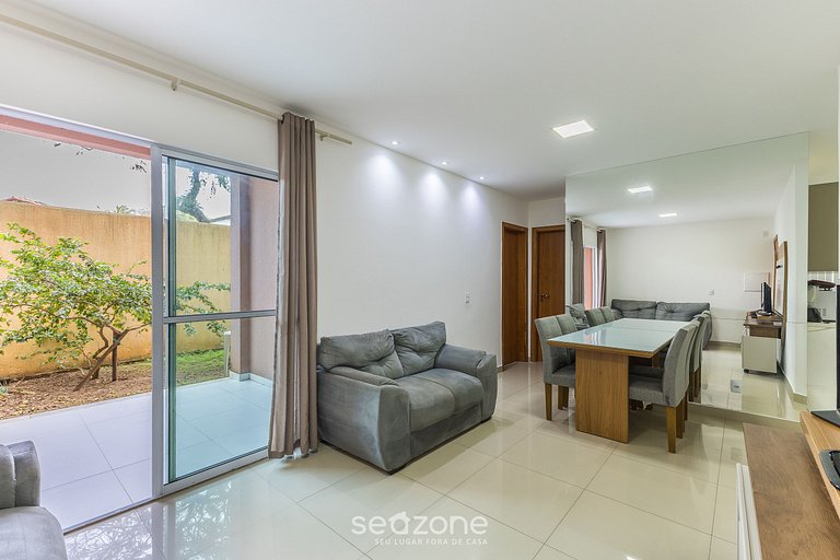 Apto 2Qtos cond c/ piscina 850m da Praia | VGT0004