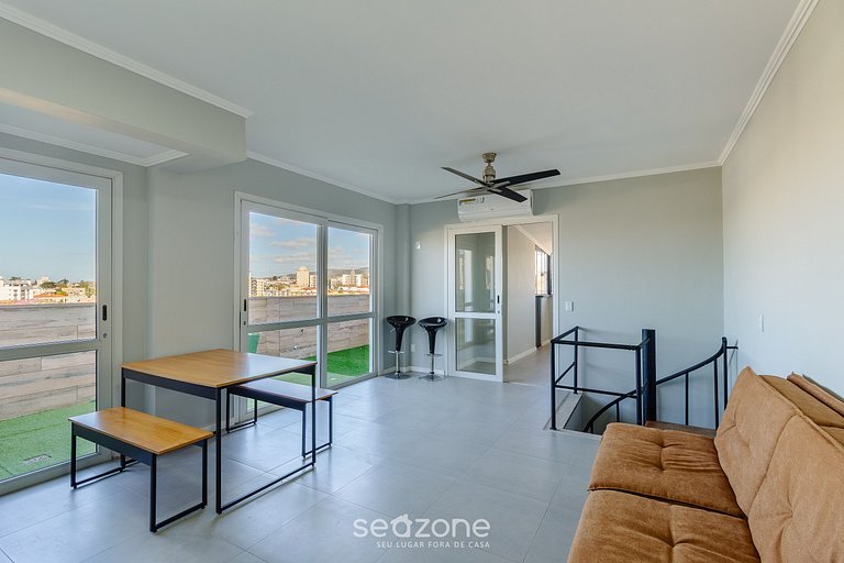 Apto com cobertura e vista espetacular PMN0901
