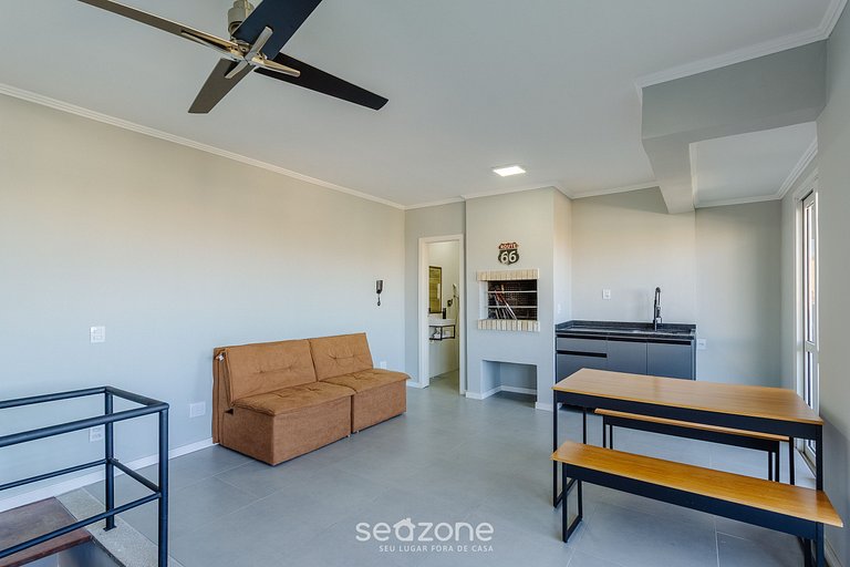 Apto com cobertura e vista espetacular PMN0901