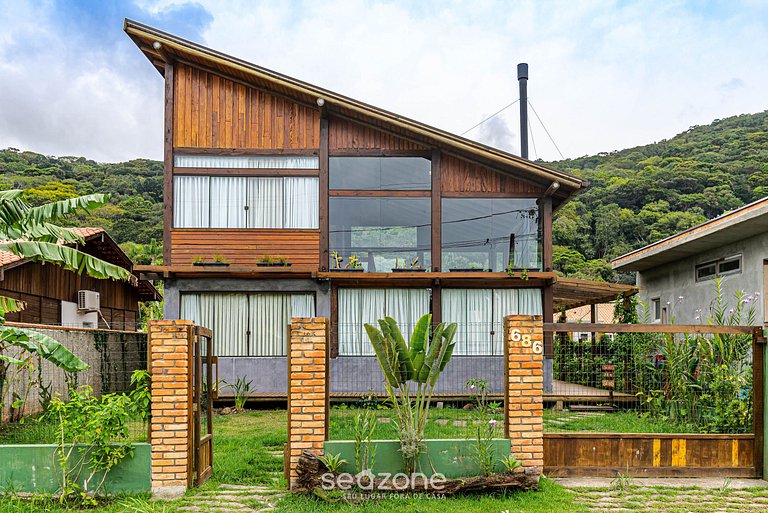 Casa vacaciones: estilo comodidad Bombinhas EMB686