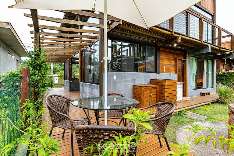 Casa vacaciones: estilo comodidad Bombinhas EMB686