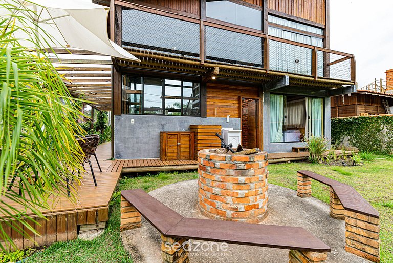 Casa vacaciones: estilo comodidad Bombinhas EMB686